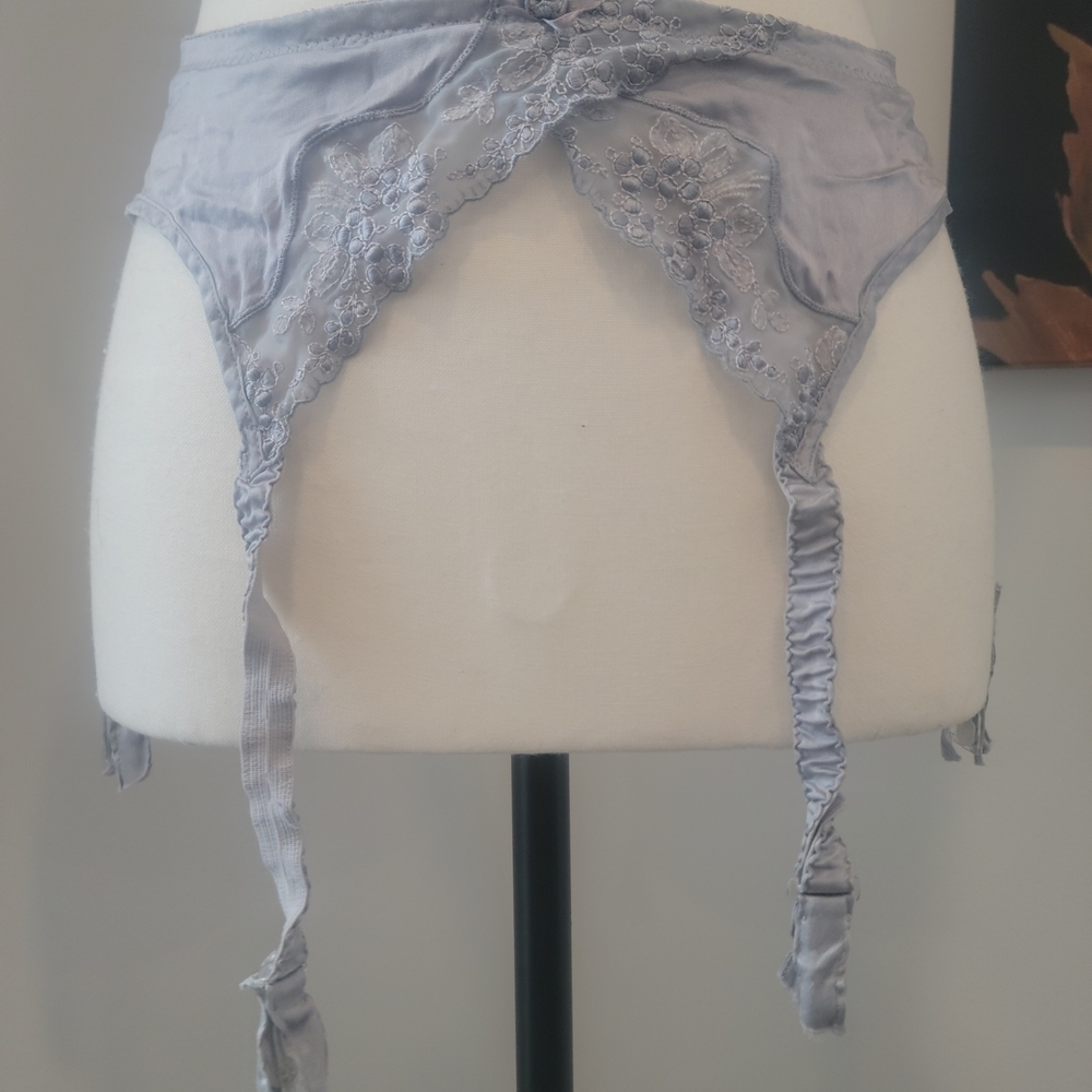 3/$30 Elegant Lace Women's Garter Belt - Gray